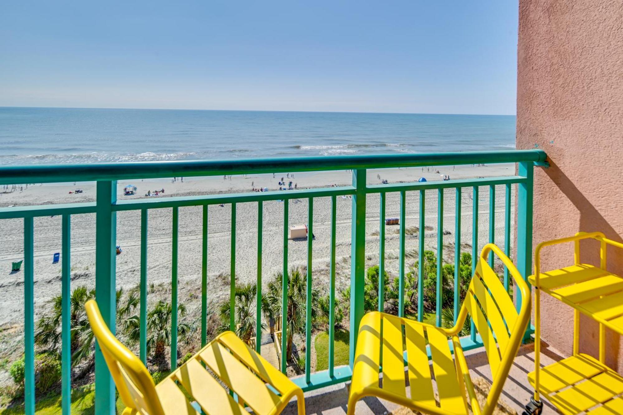 Myrtle Beach Oceanfront Condo With Pool And Lazy River ภายนอก รูปภาพ
