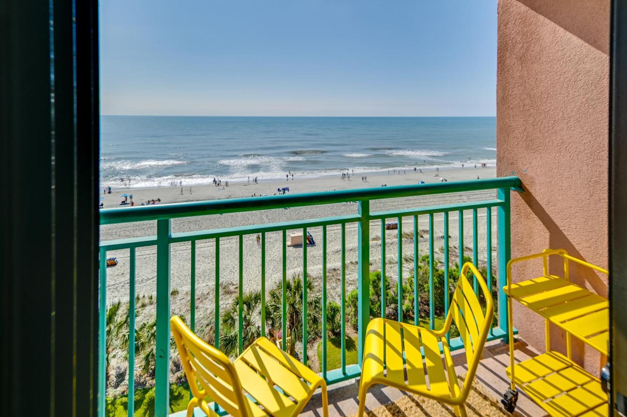Myrtle Beach Oceanfront Condo With Pool And Lazy River ภายนอก รูปภาพ